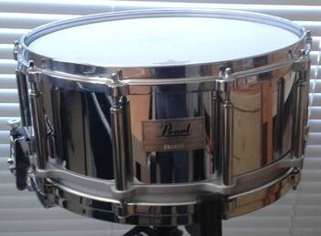 Pearl B-9114D / FB-1465 Free-Floating Brass 14x6.5 Snare Drum